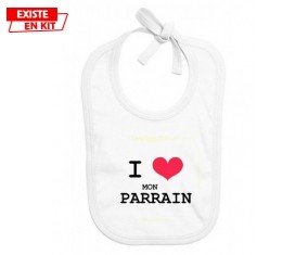 I love mon parrain: Bavoir bébé-su7.fr