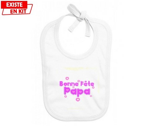 Bonne fête papa style2: Bavoir bébé-su7.fr