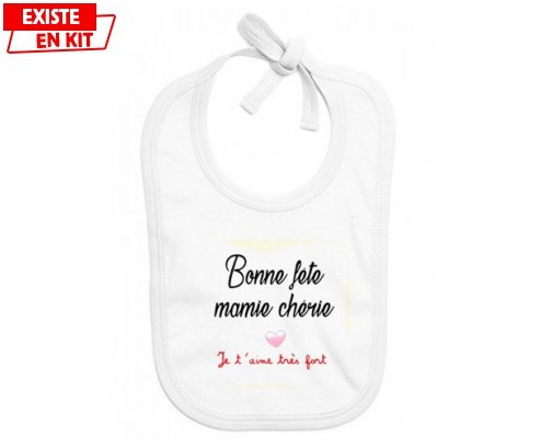 Bonne fête mamie: Bavoir bébé-su7.fr