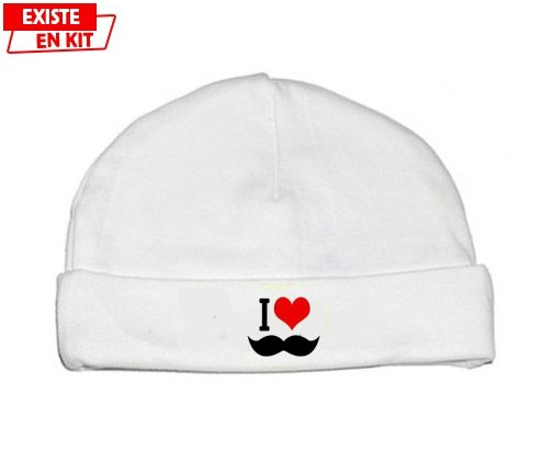 I love moustache style1: Bonnet bébé-su7.fr