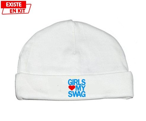 Girls aime my swag: Bonnet bébé-su7.fr