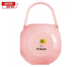 Palmier style2 + prénom: Boîte à sucette-su7.fr
