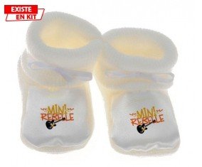 Mini rebelle: Chausson bébé-su7.fr