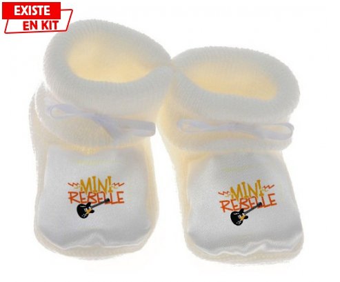 Mini rebelle: Chausson bébé-su7.fr