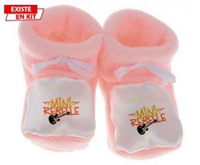 Mini rebelle: Chausson bébé-su7.fr