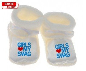 Girls aime my swag: Chausson bébé-su7.fr