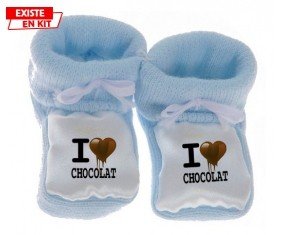 I love chocolat style2: Chausson bébé-su7.fr