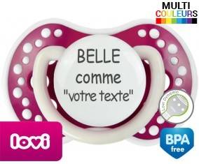 Belle comme... + prénom: Sucette LOVI Dynamic-su7.fr
