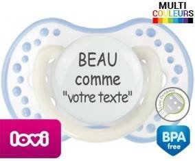 Beau comme... + prénom: Sucette LOVI Dynamic-su7.fr