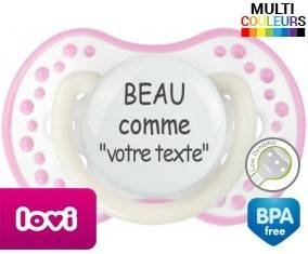 Beau comme... + prénom: Sucette LOVI Dynamic-su7.fr