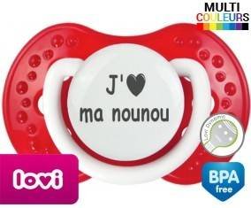 Coeur j'aime ma nounou: Sucette LOVI Dynamic-su7.fr