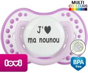 Coeur j'aime ma nounou: Sucette LOVI Dynamic-su7.fr