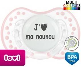 Coeur j'aime ma nounou: Sucette LOVI Dynamic-su7.fr