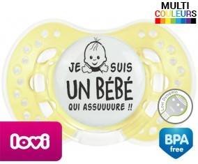 Je suis un bébé qui assuuure!!: Sucette LOVI Dynamic-su7.fr