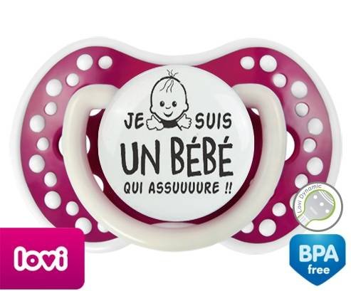 Je suis un bébé qui assuuure!!: Sucette LOVI Dynamic-su7.fr