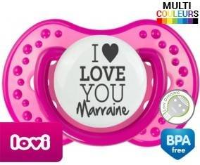 I love you marraine style1: Sucette LOVI Dynamic-su7.fr