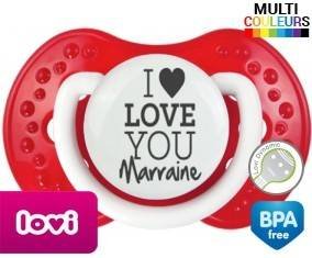 I love you marraine style1: Sucette LOVI Dynamic-su7.fr