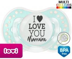 I love you marraine style1: Sucette LOVI Dynamic-su7.fr