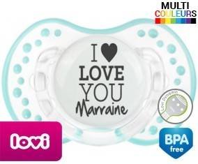 I love you marraine style1: Sucette LOVI Dynamic-su7.fr