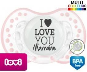 I love you marraine style1: Sucette LOVI Dynamic-su7.fr