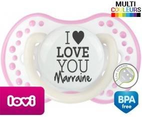 I love you marraine style1: Sucette LOVI Dynamic-su7.fr