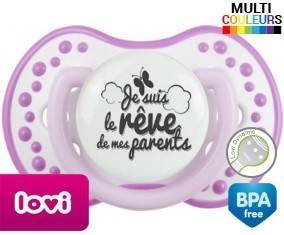 Je suis le rêve de mes parents style1: Sucette LOVI Dynamic-su7.fr