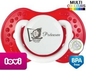 Basket ball + prénom: Sucette LOVI Dynamic-su7.fr