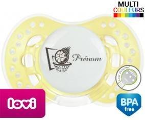 Basket ball + prénom: Sucette LOVI Dynamic-su7.fr