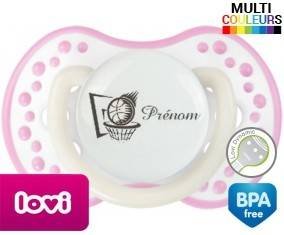 Basket ball + prénom: Sucette LOVI Dynamic-su7.fr
