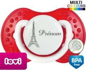 Tour eiffel + prénom: Sucette LOVI Dynamic-su7.fr