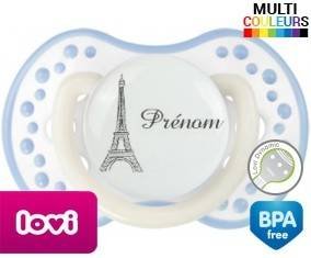 Tour eiffel + prénom: Sucette LOVI Dynamic-su7.fr