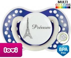 Tour eiffel + prénom: Sucette LOVI Dynamic-su7.fr