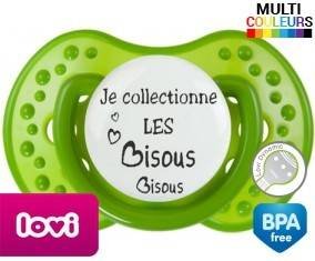 Je collectionne les bisous bisous : Sucette LOVI Dynamic personnalisée