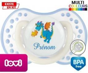 Dragon + prénom: Sucette LOVI Dynamic-su7.fr