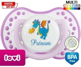 Dragon + prénom: Sucette LOVI Dynamic-su7.fr