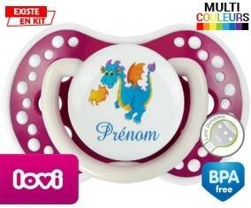 Dragon + prénom: Sucette LOVI Dynamic-su7.fr