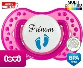 Pied (garçon) + prénom: Sucette LOVI Dynamic-su7.fr