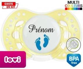 Pied (garçon) + prénom: Sucette LOVI Dynamic-su7.fr