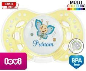 Papillon souriant (garçon) + prénom: Sucette LOVI Dynamic-su7.fr