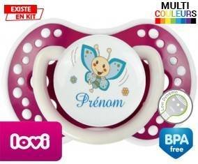Papillon souriant (garçon) + prénom: Sucette LOVI Dynamic-su7.fr