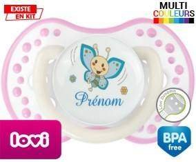 Papillon souriant (garçon) + prénom: Sucette LOVI Dynamic-su7.fr