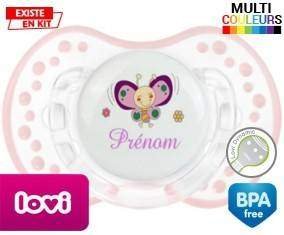 Papillon souriant (fille) + prénom: Sucette LOVI Dynamic-su7.fr