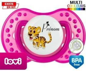 Lion style1 + prénom: Sucette LOVI Dynamic-su7.fr