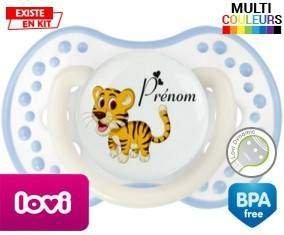 Lion style1 + prénom: Sucette LOVI Dynamic-su7.fr