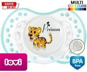 Lion style1 + prénom: Sucette LOVI Dynamic-su7.fr