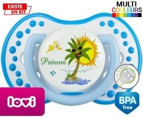Palmier style2 + prénom: Sucette LOVI Dynamic-su7.fr