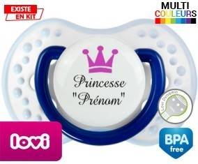 Princesse couronne + prénom: Sucette LOVI Dynamic-su7.fr