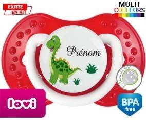 Dinosaure + prénom: Sucette LOVI Dynamic-su7.fr