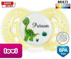 Dinosaure + prénom: Sucette LOVI Dynamic-su7.fr