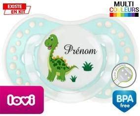 Dinosaure + prénom: Sucette LOVI Dynamic-su7.fr
